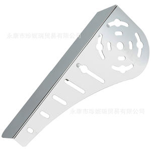 Cache d'embrayage en acier ZhenNirui 332 mm, motif argenté, fixation inférieure pour la réparation et l'amélioration des motos - Product Image 5