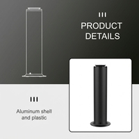 Diffuseur d'arômes électrique sans eau pour la maison, type tour, à air froid central, 500 ml, élégant, pour huiles essentielles, vente en gros directe usine