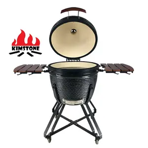 KIMSTONE 26INCH barbecue outdoor kitchen bbq grills pizza easily cleaning tools grill for family