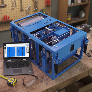Probador de Orificios Ultrasónico TP-1CS - 300~11000 mm, 100 m de Profundidad, GPS/WIFI para Construcción/Puentes/Ferrocarriles - Product Image 2