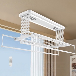 Séchoir à linge électrique intelligent, réglable en hauteur, télécommandé, robuste et personnalisable pour les balcons domestiques - Product Image 2