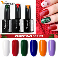 VENALISA Vernis à ongles en gel 15 ml, 42 couleurs, vente flash, gel UV LED à faire tremper, art des ongles, gel OEM, base coat, top coat, vernis à ongles, émail en gel