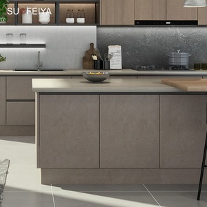 Meubles de <span class=keywords><strong>Cuisine</strong></span> en mélamine, rénovation personnalisée, armoires de <span class=keywords><strong>Cuisine</strong></span> - Product Image 4