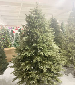 Décoration <span class=keywords><strong>de</strong></span> Noël <span class=keywords><strong>de</strong></span> luxe, <span class=keywords><strong>sapin</strong></span> <span class=keywords><strong>de</strong></span> Noël artificiel pré-éclairé <span class=keywords><strong>de</strong></span> 7 pieds - Product Image 3