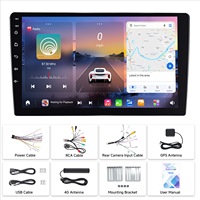 Unidad Principal para Auto Android 15.0 de 9 Pulgadas, Universal, 2DIN, 8 Núcleos, Módulo 4G, CarPlay Inalámbrico, Navegación GPS, Estéreo para Auto