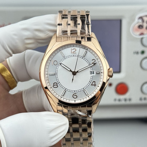 Reloj de Hombre de Alta Calidad, Nuevo, de Lujo, Mecánico, con Caja Redonda de Acero en Oro Rosa, para Regalo - Product Image 4