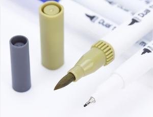 Marqueur double pointe de haute qualité, ensemble de stylos aquarelle pour peinture à la main - Product Image 3