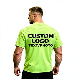 Wholesale Cheap Price Fashionable Plus Size Men's O Neck Casual Breathable Eco-Friendly Printed Jersey 100% Cotton Short Sleeve - Product Image 5