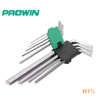 PROWIN grosir Set kunci Torx tipe-l kunci bintang Torx, kunci sekrup keamanan & kunci pas Plum Mini dengan lubang, Kit multi-alat
