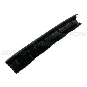 Pour Mitsubishi Pajero Montero V97 V93 2015-2020, garniture de panneau inférieur du pare-chocs avant avec 4 boucles, noir argenté - Product Image 4