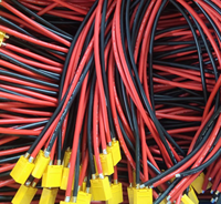 Fil de silicone haute température 12AWG 14AWG, connecteur mâle/femelle XT30 XT60 XT90 pour batterie de trottinette électrique et skateboard