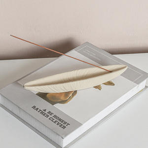 Nouvelles bâtonnets d'encens parfumés au DESSERT de style nordique faits à la main en cire de noix de coco et brûleur, ornements pour la maison - Product Image 3