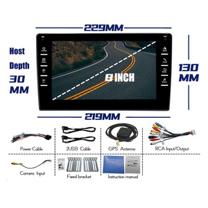 Xe Stereo <span class=keywords><strong>Android</strong></span> 7 inch 8 inch 9 inch 10 inch màn hình cảm ứng tự động đài phát thanh Wifi Car DVD chơi - Product Image 4