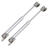 Amortisseur hydraulique pour porte d'armoire, tige télescopique pneumatique, support de rabat supérieur, fermeture douce, moderne, réglable pour cuisine et salle de bain