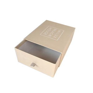 Biểu Tượng Tùy Chỉnh Sang Trọng Trượt Bìa Cứng Nhắc Các Tông Giấy Bao Bì Quà Tặng Nhỏ Hộp Ngăn Kéo Với Ribbon Xử Lý Đối Với Đồ Trang Sức Bao Bì - Product Image 3