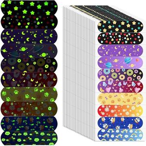 Bandages lumineux imperméables transfrontaliers, bandages fluorescents qui brillent dans le noir pour enfants, bandages lumineux imperméables mignons - Product Image 4