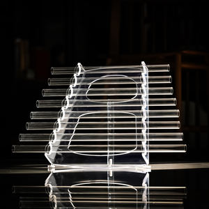 SUCCESS Harpe chantante en cristal de quartz transparent de haute qualité, instruments de guérison sonore avec étui de transport et mallette offerte - Product Image 2