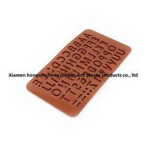 Moule à gâteau fait maison, fournitures de pâtisserie, décoration, lettres et chiffres DIY, silicone de qualité alimentaire, modèle chocolat WM/NM - Product Image 5