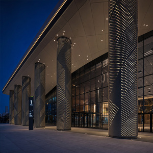 Revestimiento de Columnas de Aluminio con Recubrimiento de PVDF Impermeable y Anticorrosivo, Revestimiento de <span class=keywords><strong>Pilares</strong></span> Metálicos para Fachadas Exteriores, 15 Años de Garantía - Product Image 2