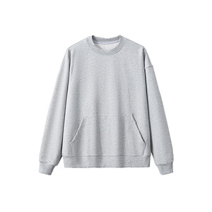 Sudadera con capucha extragrande en blanco personalizada Fleece Cotton Oversize Drop Shoulder Heavyweight Cropped Acid Washed Sdressed Boxy Hoodie - Product Image 3