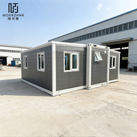 Rumah Prefabrik Ekspansi 20FT 40FT, Mudah Dipasang, Kontainer Modular untuk Penggunaan Rumah & Kantor