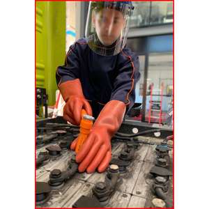 KS TOOLS Protector facial con diadema - Product Image 2