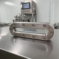 Vitre de visualisation longue en acier inoxydable poli 304/316L – Fenêtre de mesure de niveau de liquide sanitaire pour l'industrie pétrolière et gazière