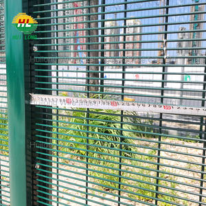 높은 보안 <span class=keywords><strong>358</strong></span> 감옥 울타리 건설 현장을위한 하드 컷 다이아몬드 메쉬 - Product Image 5