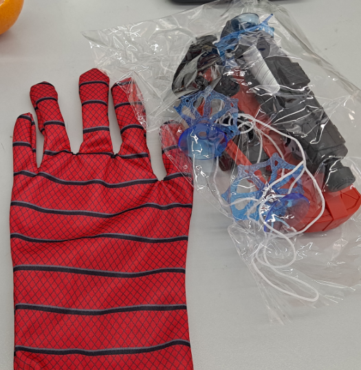 Lanciatore + Corda +2 cinghie +3 proiettili + Guanti, sacchetto del opp