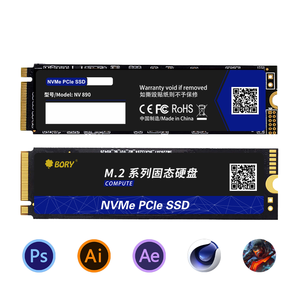 Bory NV 890 NVMe M.2 2280 SSD Interne Interface 3.0 pour Ordinateur Portable Gaming 3000 Mo/s Lecture/1900 Mo/s Écriture 8 Go Aluminium NV 890 NVMe 980 - Product Image 2