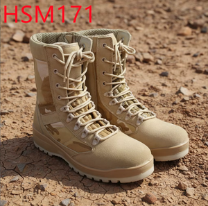 Botas de Combate LXG, Populares en el Mercado de Qatar, con Cierre de Velcro, Suela de EVA y Goma, para Operaciones Tácticas, Modelo HSM171 - Product Image 3