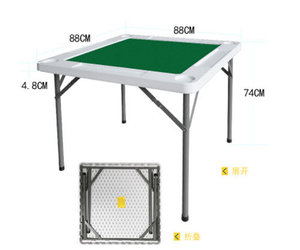 थोक लक्जरी होटल रेस्तरां शादी भोज समारोह सफेद फोल्डेबल टेबल और कुर्सी सेट प्लास्टिक फोल्डिंग टेबल और कुर्सियां - Product Image 2