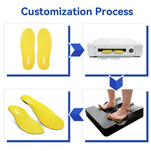 Tùy chỉnh thợ may làm đế dụng cụ chỉnh hình tùy chỉnh vòm hỗ trợ lót thermoforming cá nhân Giày chèn - Product Image 4
