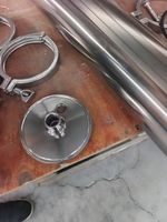 Clip de fixation pour boîtier de membrane d'osmose inverse en acier inoxydable 4040