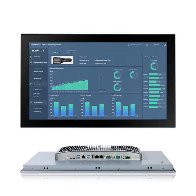 21.5 Inch Industrial Grade Full HD Capacitive Touch IP66 Industrial Computer & Accessories