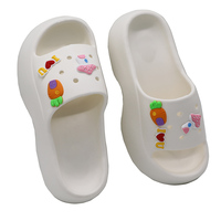 Sandales tendance pour femmes, chaussures de styliste, semelle plate, chaussures d'extérieur, EVA, nouvelle collection,
