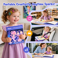 Joycat Vente en gros de peintures à l'aquarelle pour enfants avec pigments et graffiti coloriage à l'eau livre de dessin jouets avec brosse