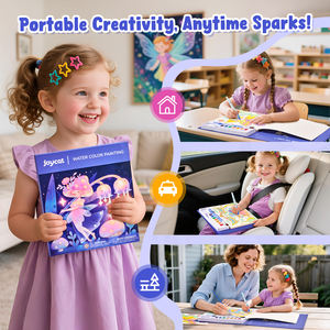 Joycat toptan çocuk suluboya resimleri ile pigmentler ve Graffiti su boyama fırça ile çizim kitabı oyuncaklar - Product Image 2