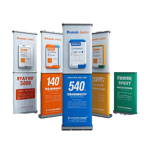 Support d'affichage publicitaire personnalisé imprimé UV pour salons professionnels et marketing promotionnel - Product Image 2
