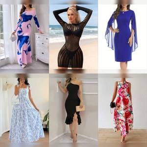 Vestidos Diarios para Mujer, Estilo Aleatorio, Venta al por Mayor, Vestidos Casuales de Oficina para Dama, Lote Mixto de Prendas, Surtido Aleatorio - Product Image 1