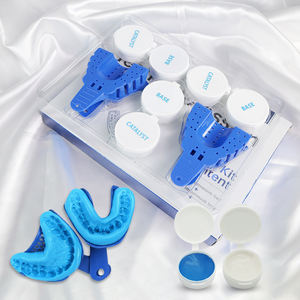 طقم أسنان اصطناعية متعدد الاستخدامات من سمايل فايند مع قوالب أسنان مخصصة وقاعدة ومحفز بعلامة تجارية خاصة - Product Image 1