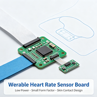 Solution PCBA complète pour capteur de fréquence cardiaque PPG, module d'acquisition de signal PPG personnalisé pour appareil portable