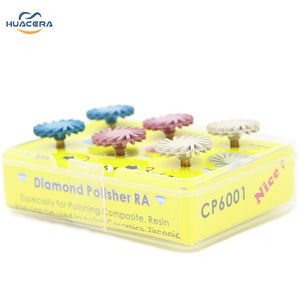 Huacera 6001 dentale fresa diamantata Kit assortiti con gambo da Fg lucidante consumabile in tungsteno carburo con punta punte per Router per odontoiatria - Product Image 2