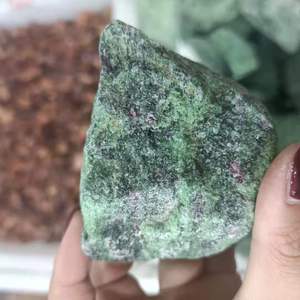 Donghai Đá Pha Lê Anyolite Hình Dạng Bất Thường Bán Chạy Đá Quý Nguyên Liệu <span class=keywords><strong>Ruby</strong></span> Zoisite Để Bán - Product Image 4