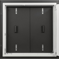 Persianas de Ventana Antivandálicas de Acero de Doble Apertura de Estilo Moderno para la Seguridad de Contenedores de Envío