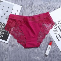 Dropshipping Ecommerce Culotte en dentelle pour femmes Culotte moulante sexy Culotte de lingerie pour filles de 10 ans Sous-vêtements