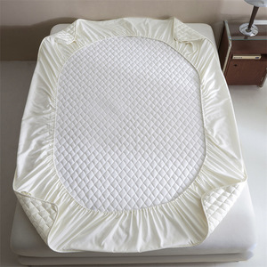 Tokogasa Quilted <b>Fitted</b> <b>Sheet</b> 1.8m Bed Non Slip Mattress Cover Protector Chemical Fiber 60 Count - Product Image 4