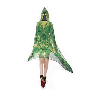 MHK43 per adulti di Halloween <span class=keywords><strong>mantello</strong></span> di natale zucca fantasma Cosplay vampiro di Halloween Costume <span class=keywords><strong>mantello</strong></span> con cappuccio - Product Image 2