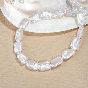 Perlas Sueltas de Agua Dulce Naturales, Rectangulares, Barrocas, de Luz Intensa, Suministradas Directamente por el Fabricante, para Joyería Hecha a Mano - Product Image 4