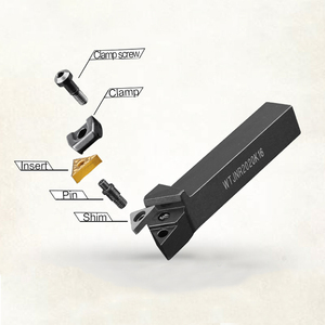 93 độ wtjnr wtjnl 1616k16 2525m16 3232p22 hợp chất Composite kẹp <span class=keywords><strong>W</strong></span> loại bên ngoài chuyển công cụ chủ với tnmg chèn - Product Image 2